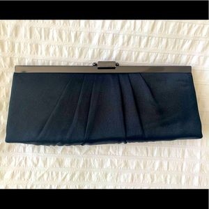 Black Satin Clutch/Purse